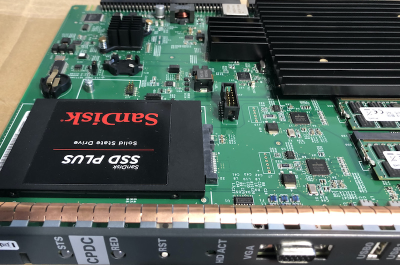 CPDC with SSD SATA drive fitted