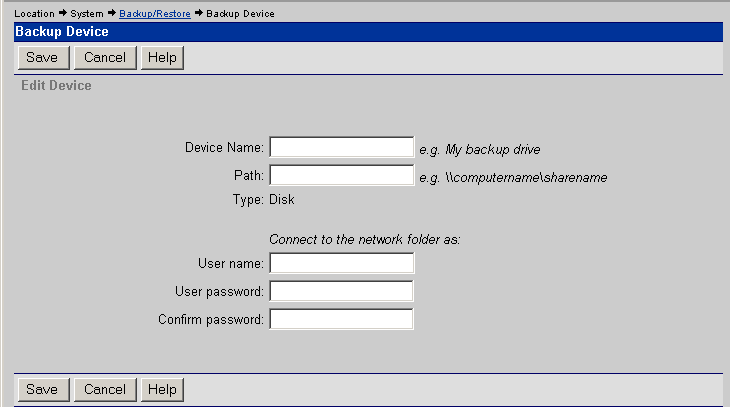 System -> Backup/Restore -> Devices -> Edit Device cpsysbu3.png