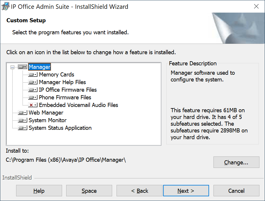 IP Office Admin Suite Installation ipoinst.png