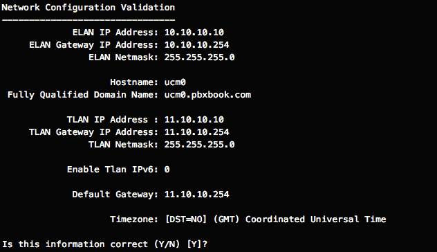 CS1000 Linux Base Network Configuration