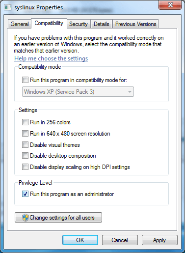 Check: Run this program as an administrator win7rmd3.png